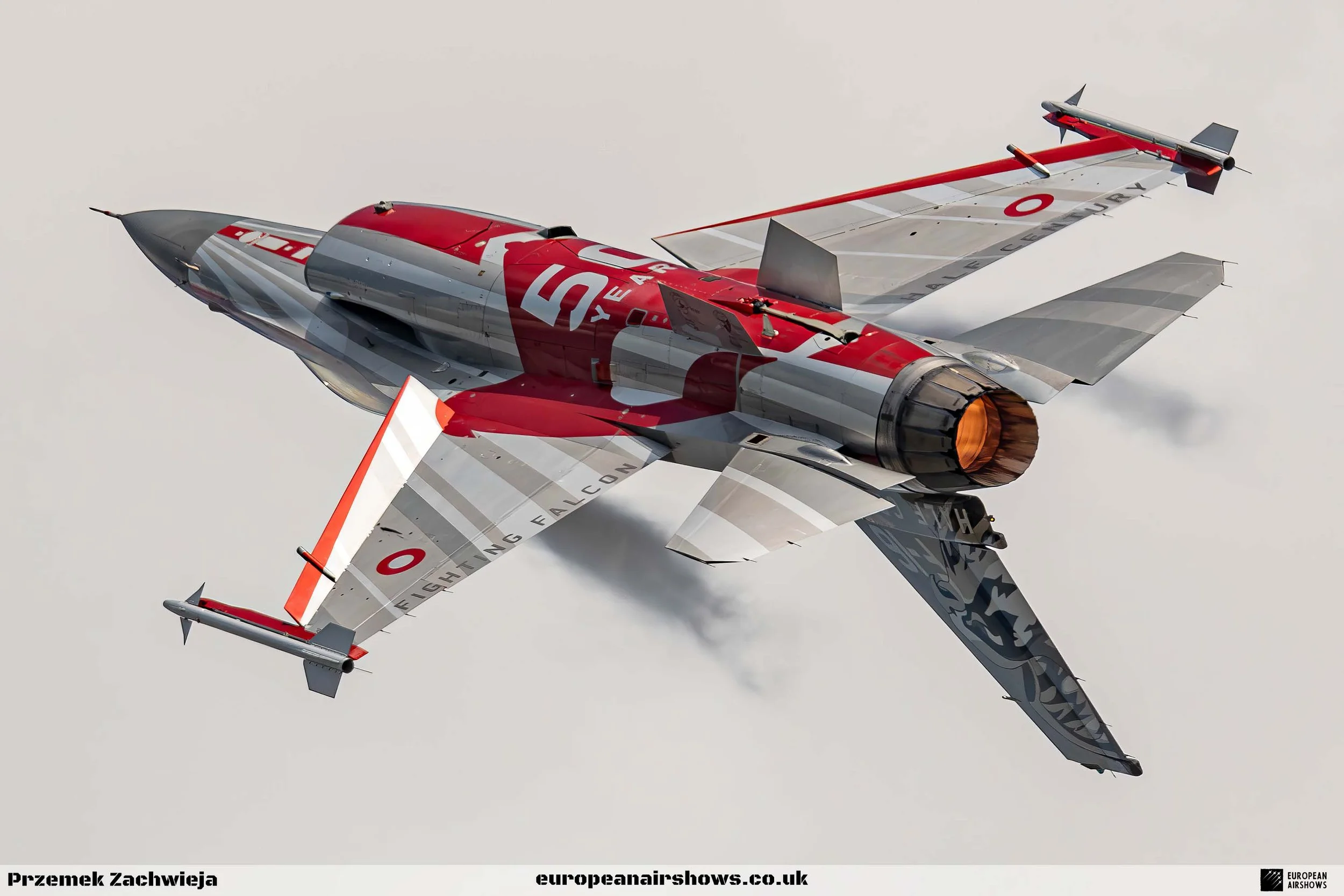 Royal Danish Air Force F-16 Solo Display Team to Display at RIAT